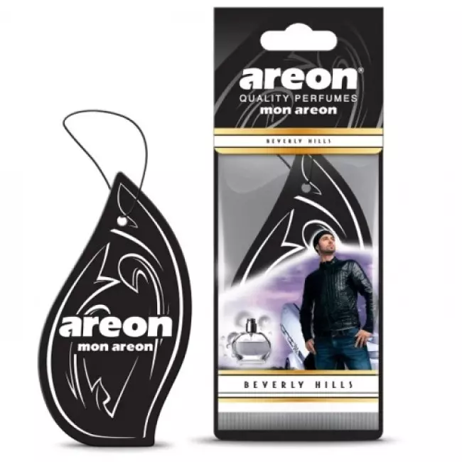 Освежитель воздуха AREON "Mon" сухой, листок Beverly Hills (MA06)