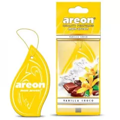 Освежитель воздуха AREON "Mon" сухой, листок Vanilla Choco (MA04)