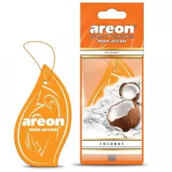 Освежитель воздуха AREON "Mon" сухой, листок Coconut (MA11)