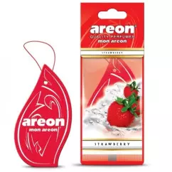 Освежитель воздуха AREON "Mon" сухой, листок Strawberry (MA40)