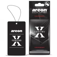 Освежитель воздуха AREON Х-Vervision сухой, листок Strawberry (AXV06)