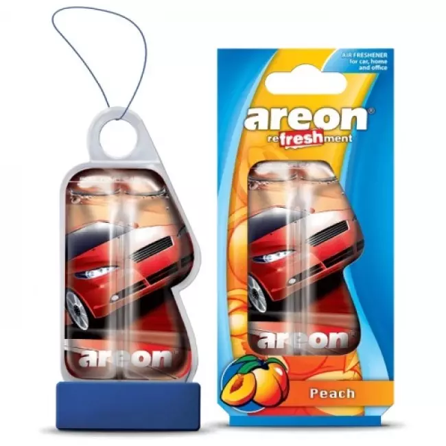 Освежитель воздуха гель AREON-VIP "АВТО" Peach (LC09)