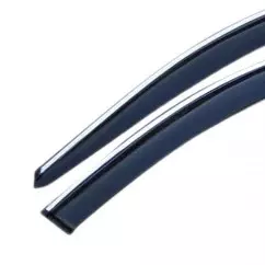 Дефлекторы окон HIC Nissan Qashqai III 2014-2021 (вставные) (NI84-IN)