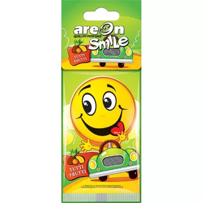 Освежитель воздуха AREON Smile Dry сухой, листок Tutti Frutti (ASD14) Освежитель воздуха AREON Smile Dry сухой, листок Tutti Frutti (ASD14)