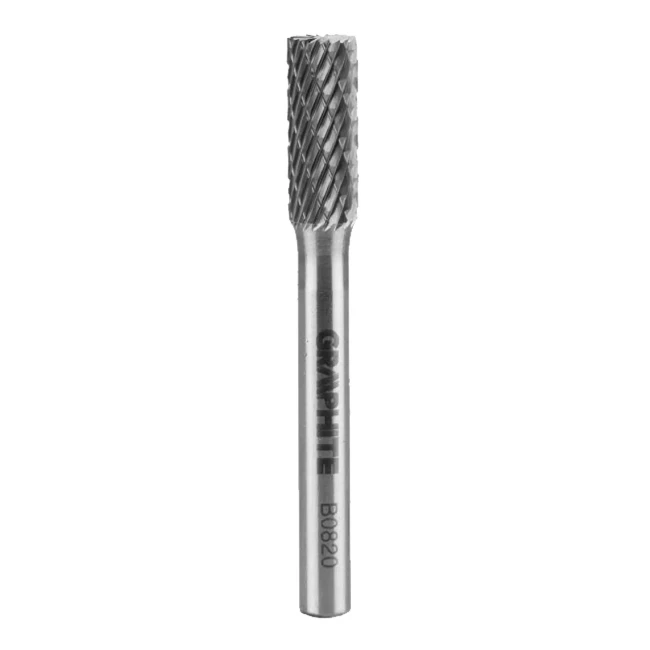 Фреза по металу GRAPHITE HM тип B (циліндричний з лезами зверху) 8 x 20 мм (55H356) Фреза по металу GRAPHITE HM тип B (циліндричний з лезами зверху) 8 x 20 мм (55H356)