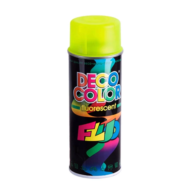 Краска Deco Color Decoration флуоресцентная желтый 400 мл (720323)