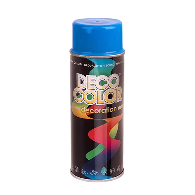 Фарба Deco Color Decoration синій 400 мл (RAL5015/65568/720088) Фарба Deco Color Decoration синій 400 мл (RAL5015/65568/720088)