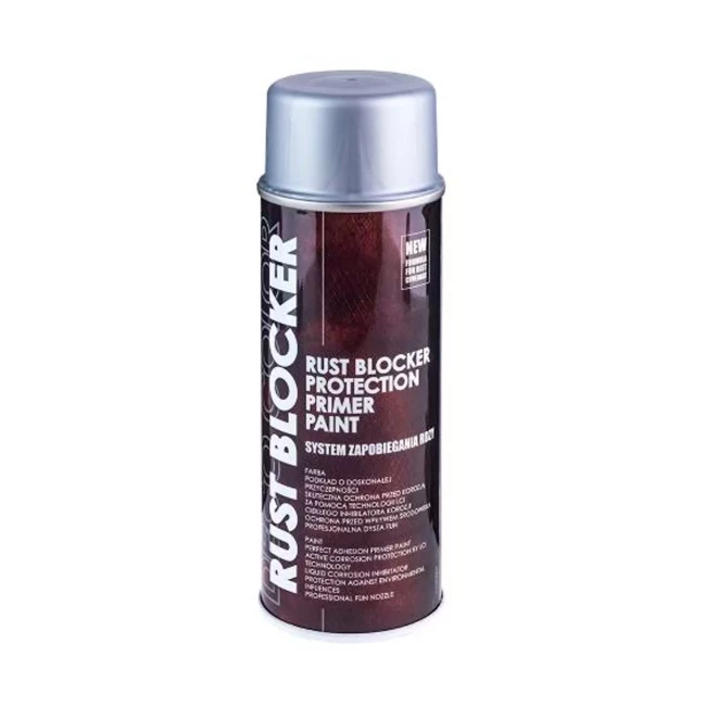 Фарба Deco Color Rust Bloker 4в1 срібляста 400 мл (RAL9006/721597) Фарба Deco Color Rust Bloker 4в1 срібляста 400 мл (RAL9006/721597)
