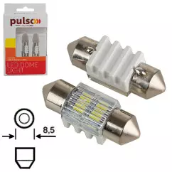 Лампа PULSO софитные LED SV8.5 T11x31 мм 2 SMD-5730 9-18v 80 Лм (LP-64031)