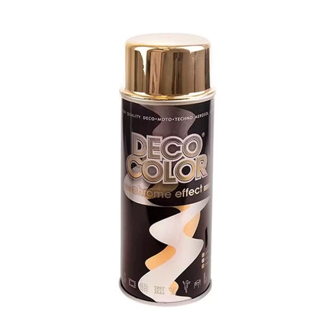 Краска Deco Color хром золотой 400 мл (070922/720255) Краска Deco Color хром золотой 400 мл (070922/720255)