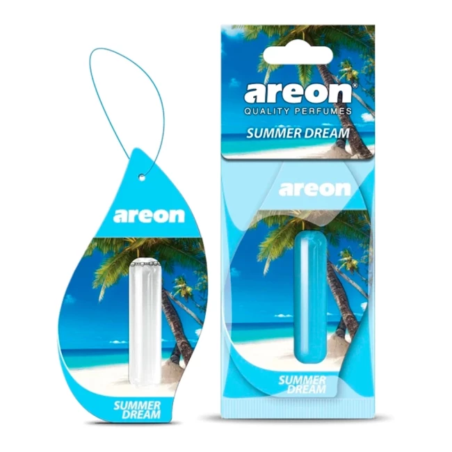 Освіжувач повітря AREON "LIQUID" рідкий, листок Summer Dream 5ml (LR19) Освіжувач повітря AREON "LIQUID" рідкий, листок Summer Dream 5ml (LR19)