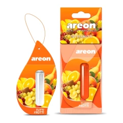 Освежитель воздуха AREON "LIQUID" жидкий, листок Tutti Frutti 5ml (LR16)