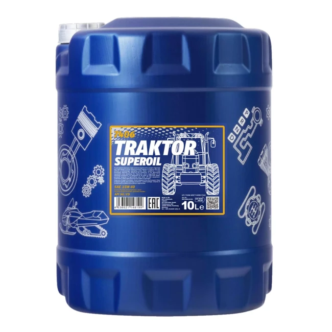 Моторное масло MANNOL TRAKTOR SUPEROIL SAE 15W-40 10л (MN7406-10) Моторное масло MANNOL TRAKTOR SUPEROIL SAE 15W-40 10л (MN7406-10)