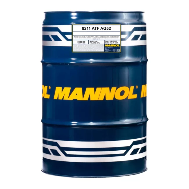 Трансмісійна олива MANNOL AUTOMatic Special AG52 ATF 60л (MN8211-60) Трансмісійна олива MANNOL AUTOMatic Special AG52 ATF 60л (MN8211-60)