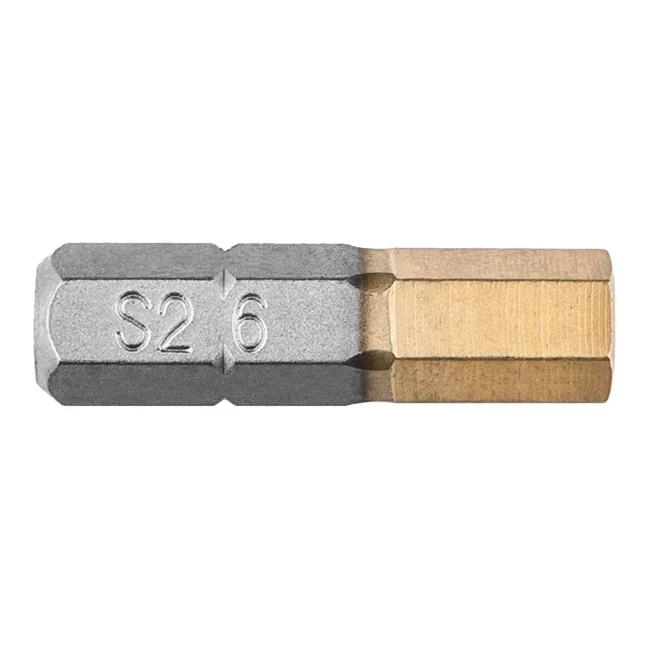 Биты GRAPHITE HEX 6 x 25 мм, 2 шт. (57H970) Биты GRAPHITE HEX 6 x 25 мм, 2 шт. (57H970)