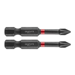 Біти GRAPHITE ударні PH1 x 50 мм 2 шт