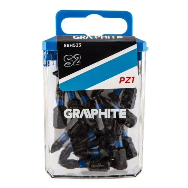 Биты GRAPHITE ударные PZ1 x 25 мм 20 шт (56H533)