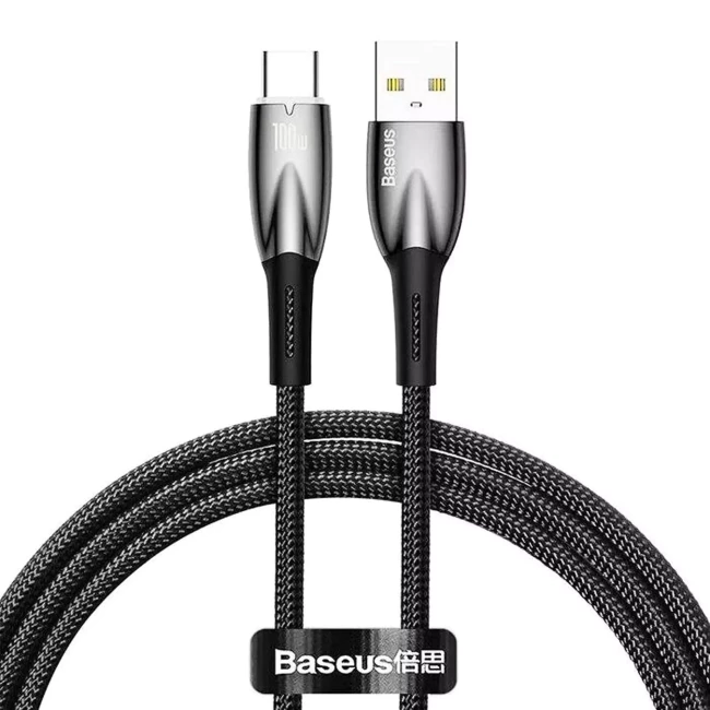 Кабель Baseus USB Type-C 100W 1m черный (CADH000401)