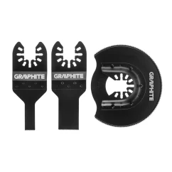 Набор полотен GRAPHITE по металлу 3 шт