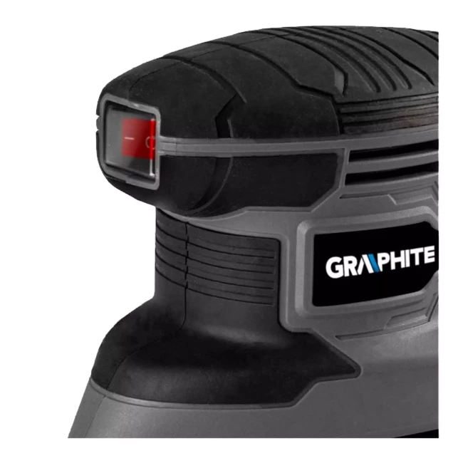 Орбитальная шлифмашина GRAPHITE delta 180W, колодка 140 x 140 x 80 мм (59G336)
