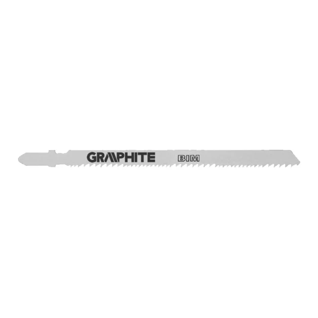 Полотна для електролобзика GRAPHITE 10/14TPI, хвостовик T, набір 5 шт. (57H771)