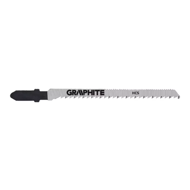 Полотна для електролобзика GRAPHITE 10TPI, хвостовик T, набір 5 шт. (57H769)