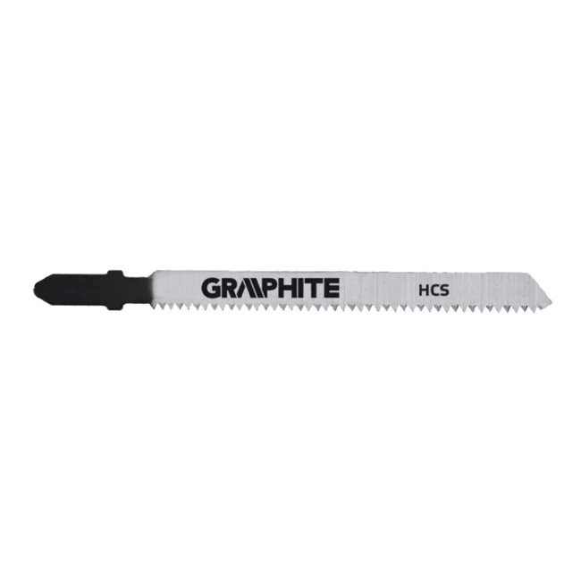 Полотна для електролобзика GRAPHITE 12TPI, хвостовик T, набір 5 шт. (57H770) Полотна для електролобзика GRAPHITE 12TPI, хвостовик T, набір 5 шт. (57H770)
