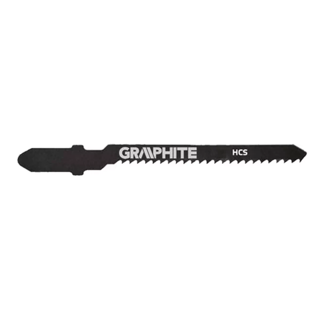 Полотна для електролобзика GRAPHITE 13TPI, хвостовик T, набір 5 шт. (57H766) Полотна для електролобзика GRAPHITE 13TPI, хвостовик T, набір 5 шт. (57H766)