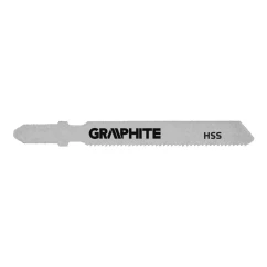Полотна для электролобзика GRAPHITE 21TPI, хвостовик T, набор 5 шт.