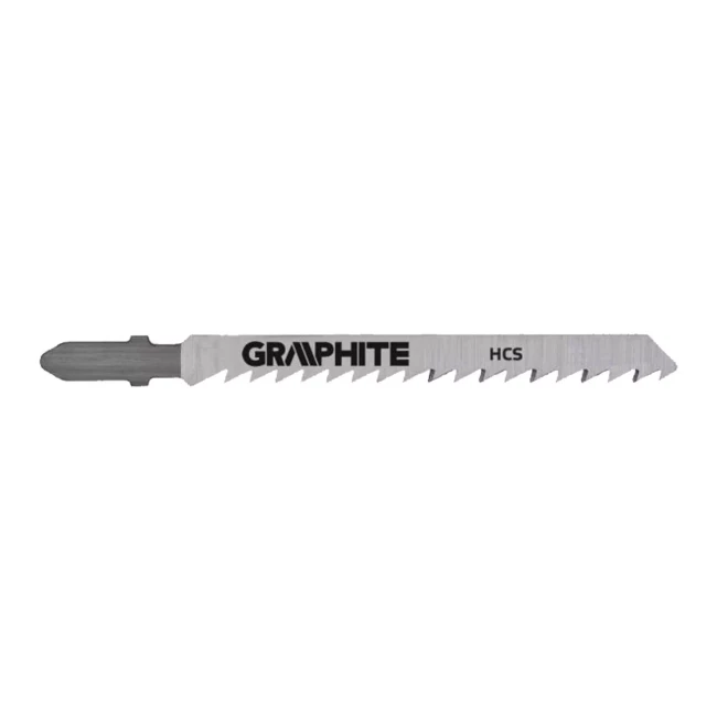 Полотна для електролобзика GRAPHITE 6TPI, хвостовик T, набір 5 шт. (57H761)