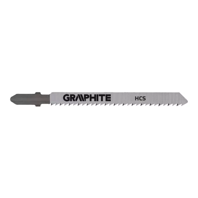 Полотна для електролобзика GRAPHITE 8TPI, хвостовик T, набір 5 шт. (57H759)
