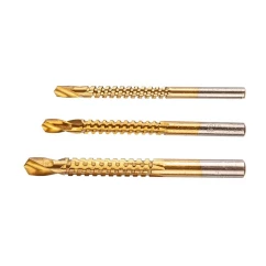 Сверло-фреза GRAPHITE HSS-TiN 5-8 мм 3 шт (57H250)