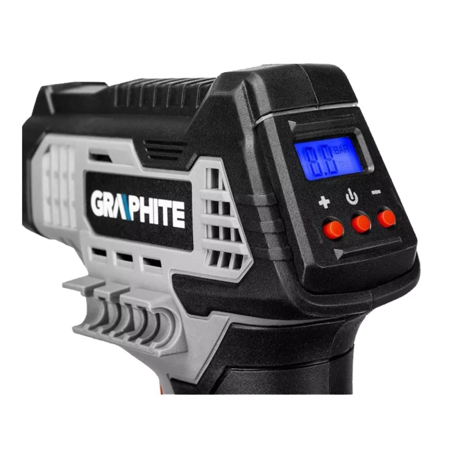 Компрессор аккумуляторный GRAPHITE Energy+ 18 В, Li-Ion, без аккумулятора (58G041)