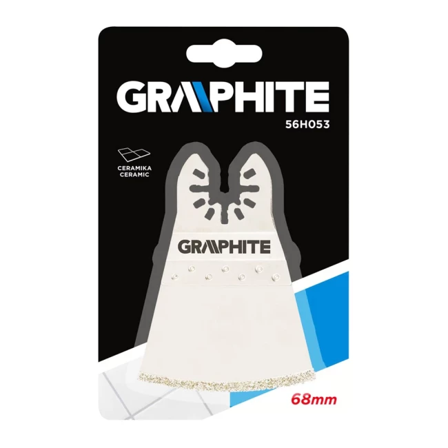 Насадка-шабер GRAPHITE с алмазной крошкой 68 мм (56H053)