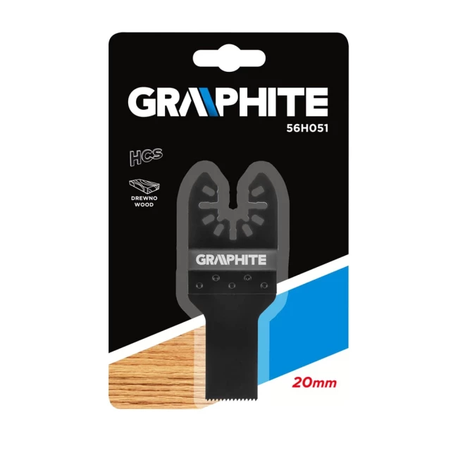 Полотна GRAPHITE 20 мм HCS по дереву (56H051)