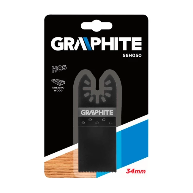 Полотна GRAPHITE 34 мм HCS по дереву (56H050)