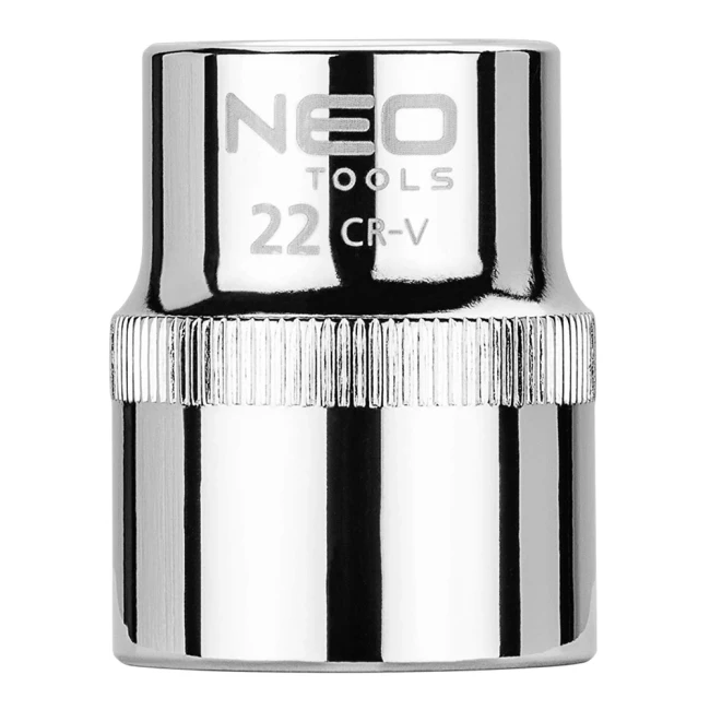Головка NEO Tools 6-гранная 1/2" 22мм (08-022) (402414) Головка NEO Tools 6-гранная 1/2" 22мм (08-022) (402414)
