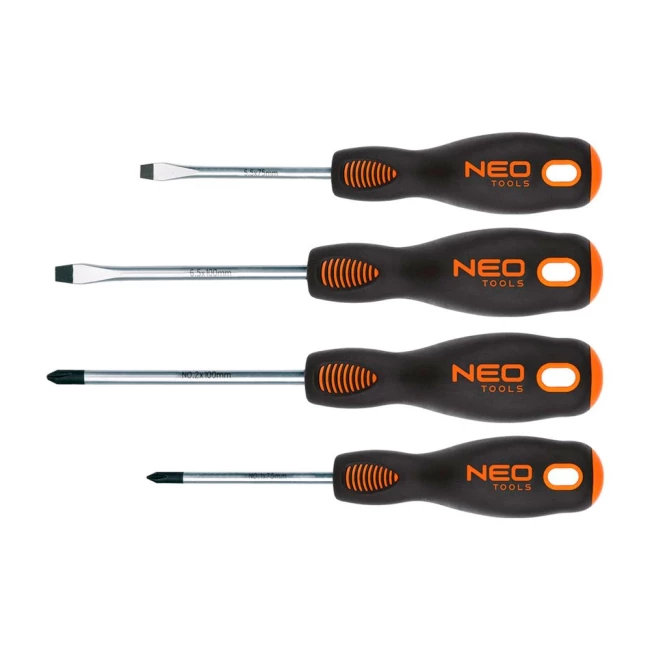 Набор отверток NEO Tools 4шт (04-204) (402254) Набор отверток NEO Tools 4шт (04-204) (402254)