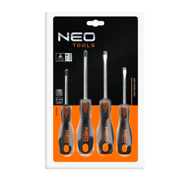 Набор отверток NEO Tools 4шт (04-204) (402254)