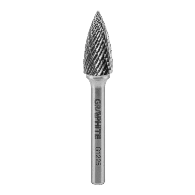 Фреза по металу GRAPHITE HM тип G (загострені) 12 x 25 мм (55H375) Фреза по металу GRAPHITE HM тип G (загострені) 12 x 25 мм (55H375)
