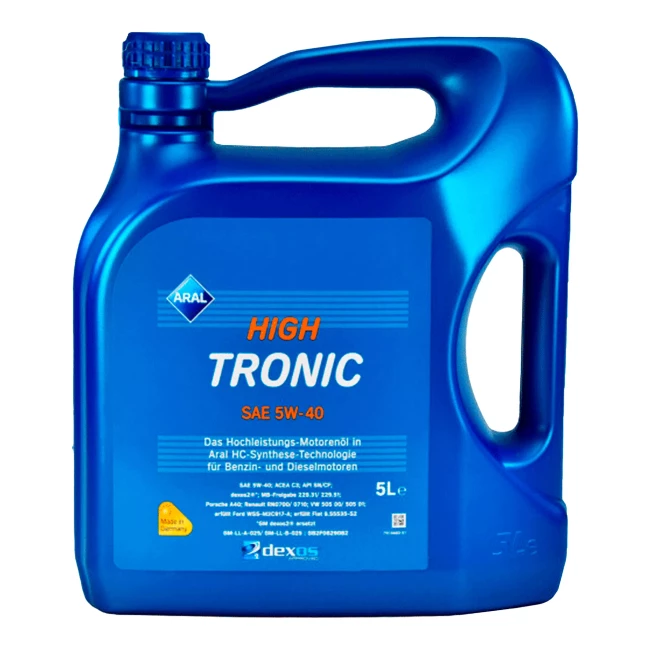 Масло моторное ARAL HighTronic 5W-40 5л (20635/1529F9)