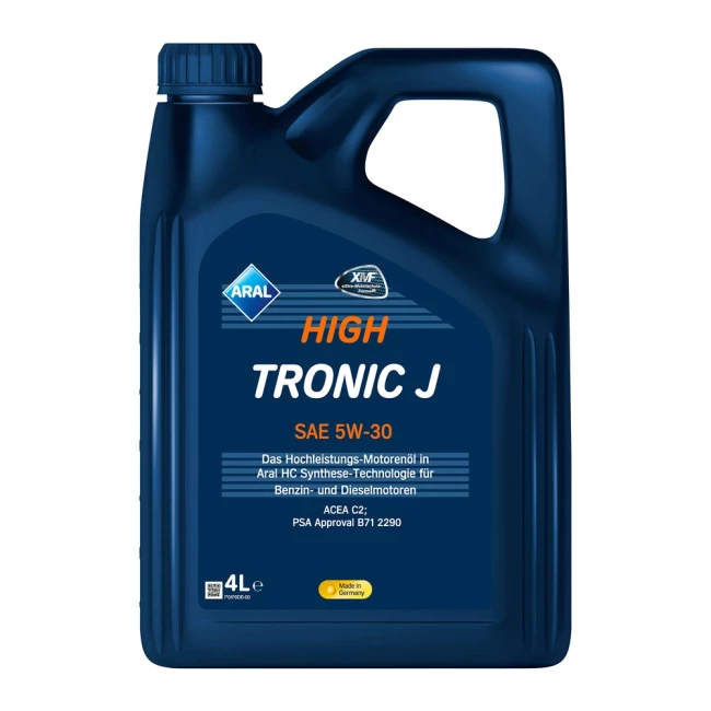 Масло моторное ARAL HighTronic J 5W-30 4л (20194/1555F7)