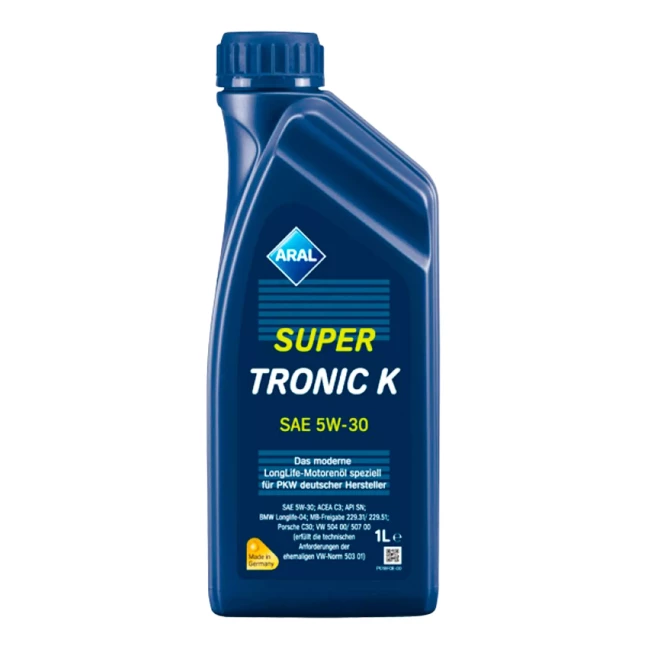 Моторное масло ARAL SuperTronic K 5W-30 1л (15DBCB)
