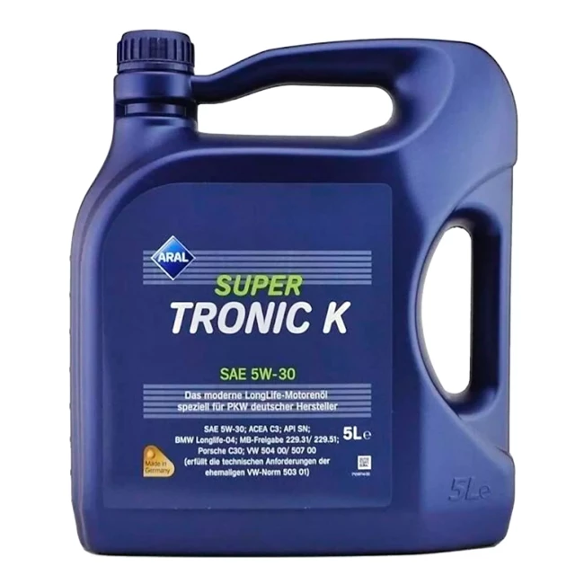 Моторна олива ARAL SuperTronic K 5W-30 5л (15DBCF)