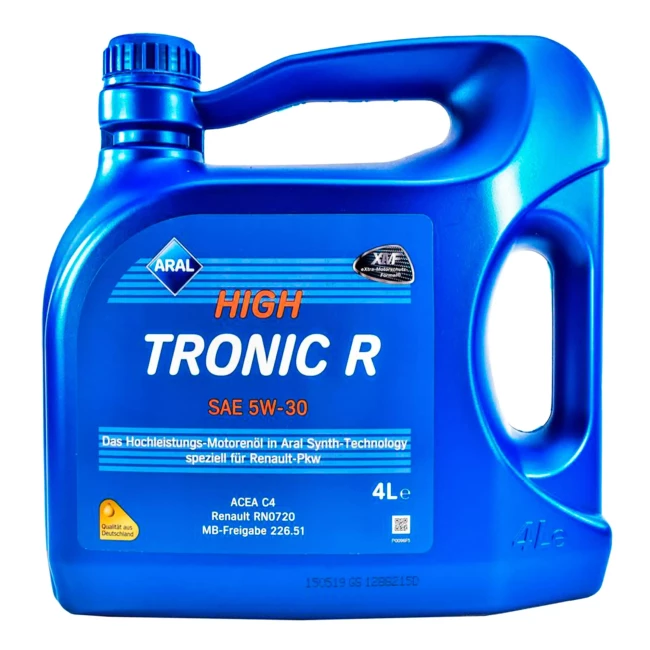 Моторное масло ARAL HighTronic R 5W-30 4л (1555F2/15F45A)