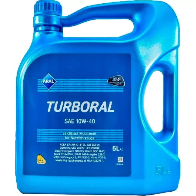 Масло моторное ARAL Turboral 10W-40 5л (22004)
