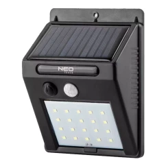 Настенный солнечный светильник NEO TOOLS 20 SMD, LED, 250 лм