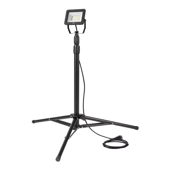Одинарний прожектор NEO TOOLS 30 Вт, SMD LED, 2700 лм, на штативі 1,8 м (99-059)