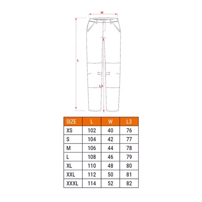 Рабочие штаны NEO TOOLS PREMIUM, размер XL (81-226-XL)