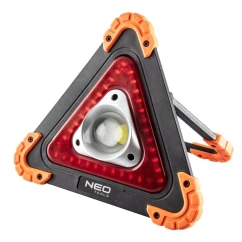 Аккумуляторная лампа NEO TOOLS, предупредительный треугольник 2 в 1 (99-076)